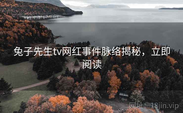 兔子先生tv网红事件脉络揭秘,立即阅读 兔子先生tv网红事件脉络揭秘,立即阅读